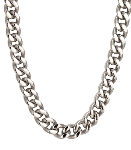 CUBAN CHAIN 12mm | SILVER