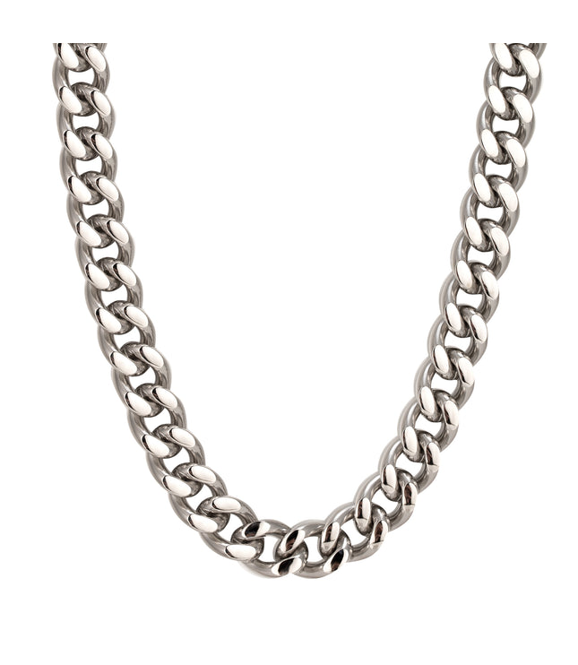CUBAN CHAIN 12mm | SILVER