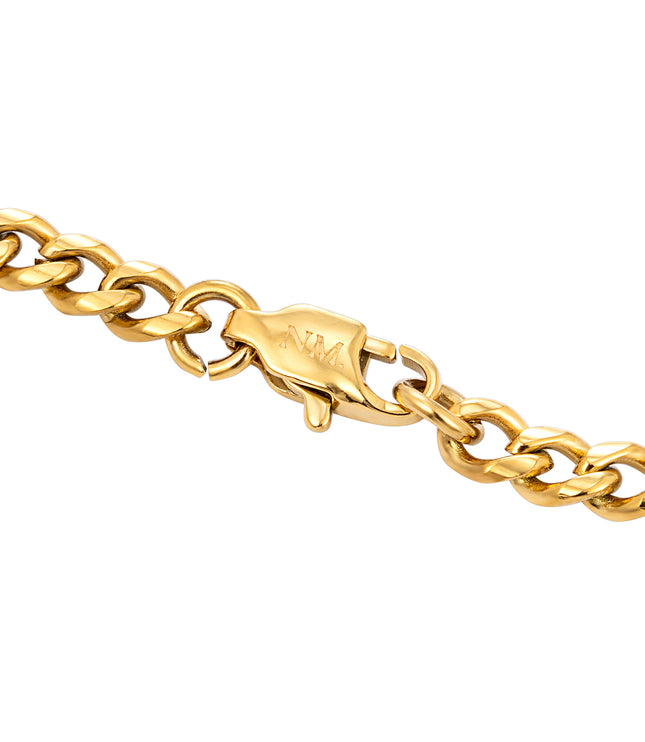 CUBAN BRACELET 4MM | GOLD