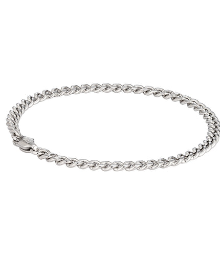 CUBAN BRACELET 4MM | SILVER