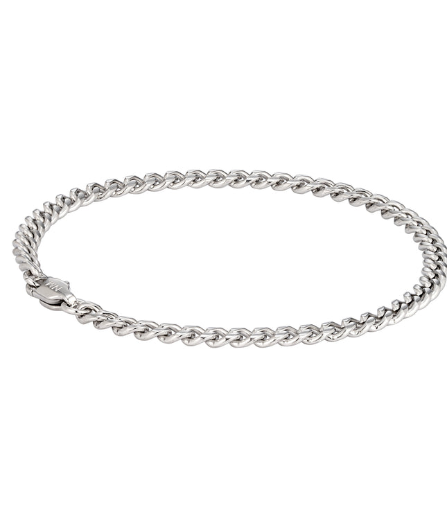CUBAN BRACELET 4MM | SILVER