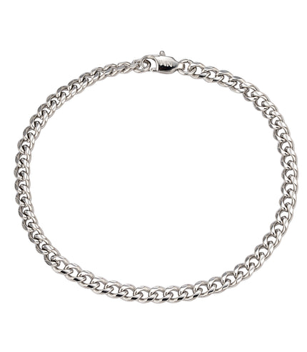 CUBAN BRACELET 4MM | SILVER