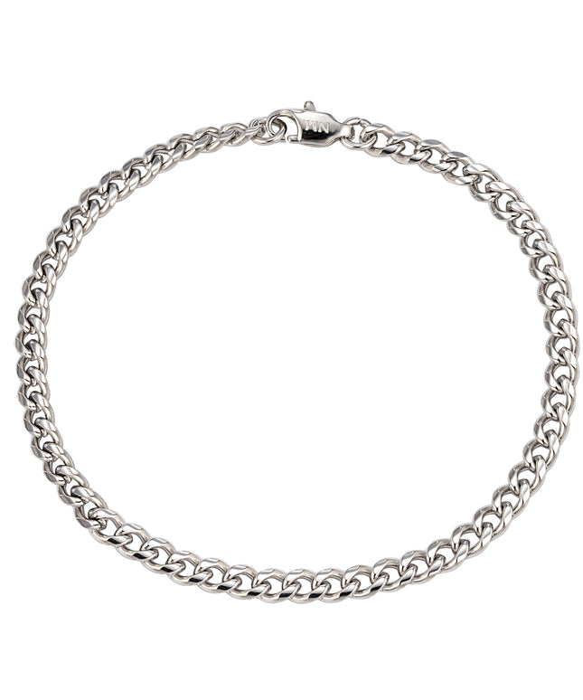 CUBAN BRACELET 4MM | SILVER