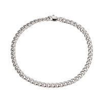 Cuban Bracelet 4mm | Silver