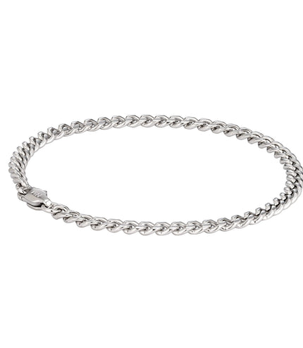 Cuban Bracelet 4mm | Silver
