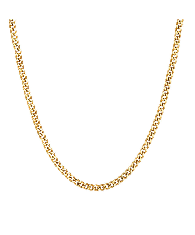 CUBAN CHAIN 4MM | GOLD