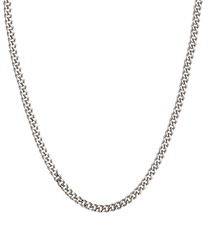 CUBAN CHAIN 4MM | SILVER