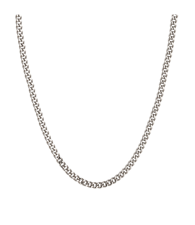 CUBAN CHAIN 4MM | SILVER