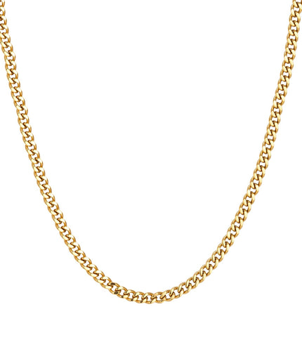 Cuban Chain 4mm | Gold