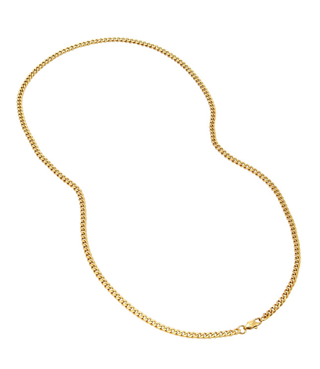 Cuban Chain 4mm | Gold