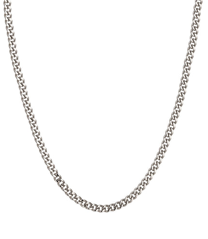 Cuban Chain 4mm | Silver