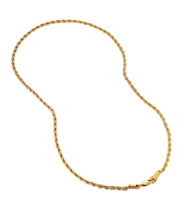TWIST CHAIN 4MM | GOLD