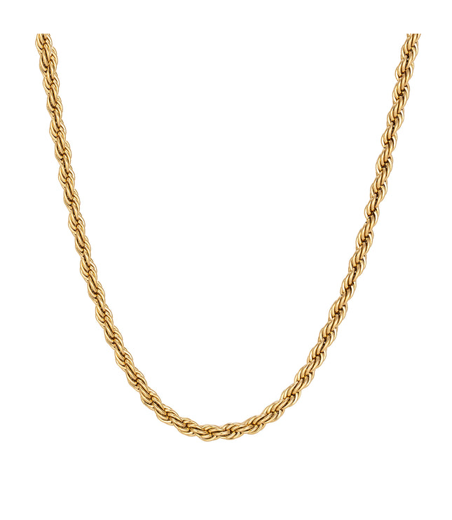 TWIST CHAIN 4MM | GOLD