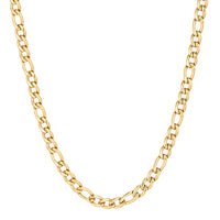 Figaro Chain 5mm | Gold