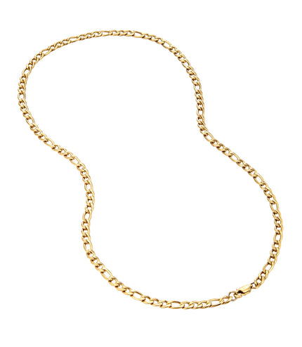 Figaro Chain 5mm | Gold