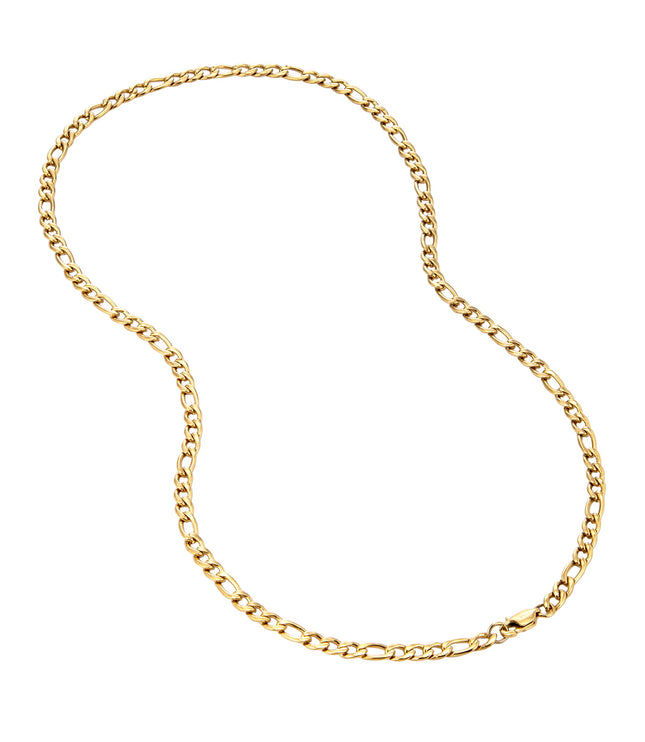 Figaro Chain 5mm | Gold