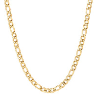 Figaro Chain 5mm | Gold