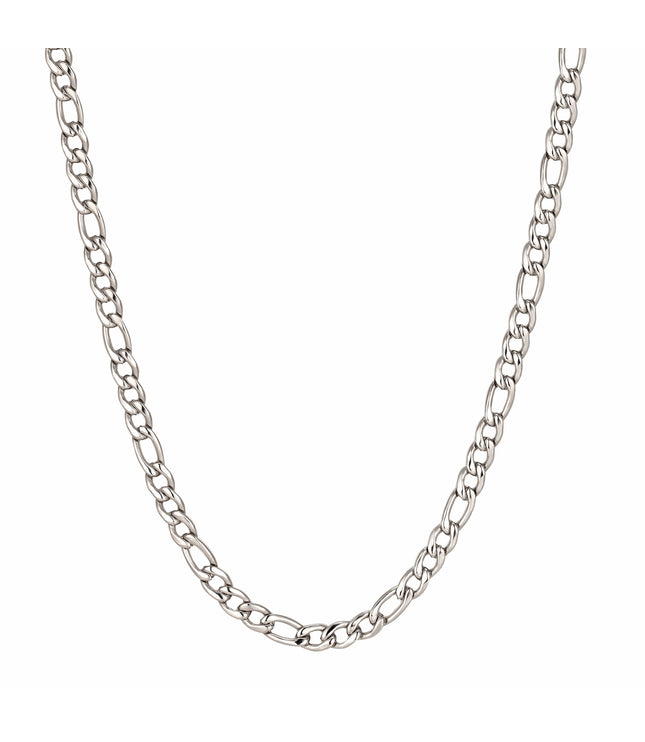 Figaro Chain 5mm | Silver