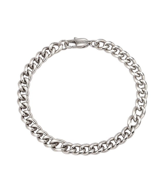 Cuban Bracelet 6mm | Silver