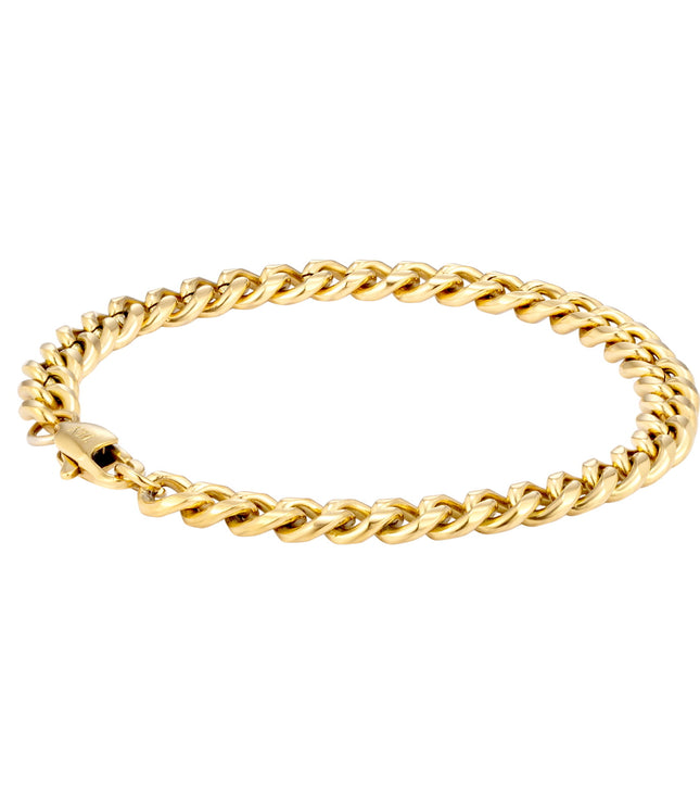 Cuban Bracelet 6mm | Gold