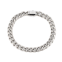 Cuban Bracelet 8mm | Silver
