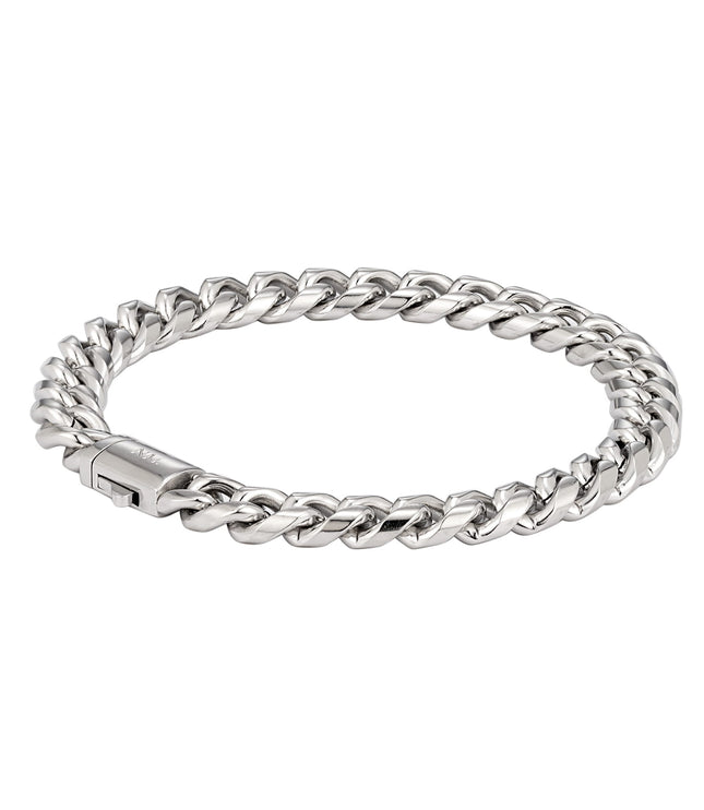 Cuban Bracelet 8mm | Silver