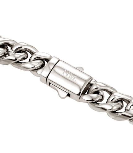 Cuban Bracelet 8mm | Silver