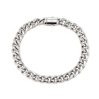 Cuban Bracelet 8mm | Silver
