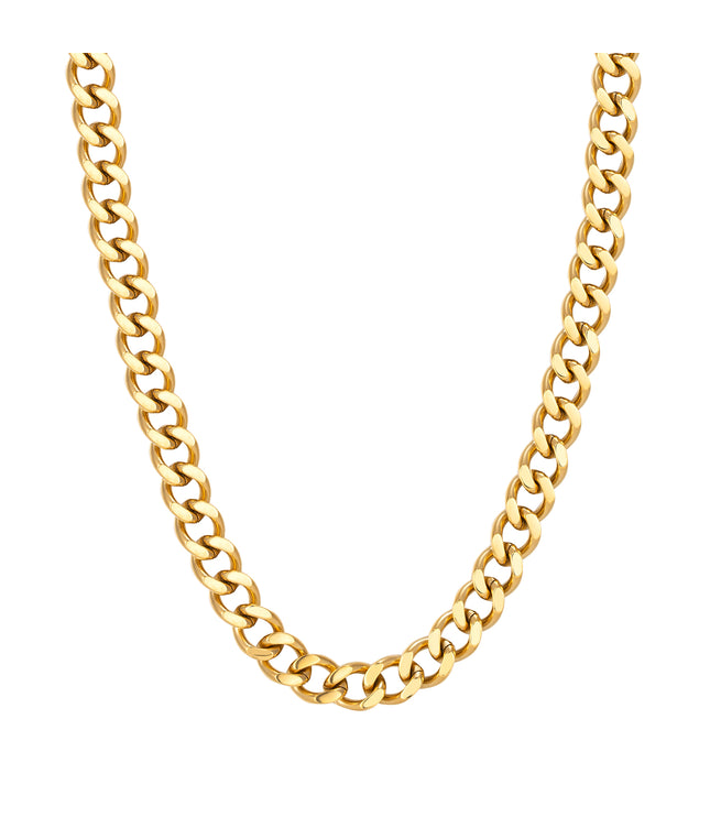 CUBAN CHAIN 8MM | GOLD