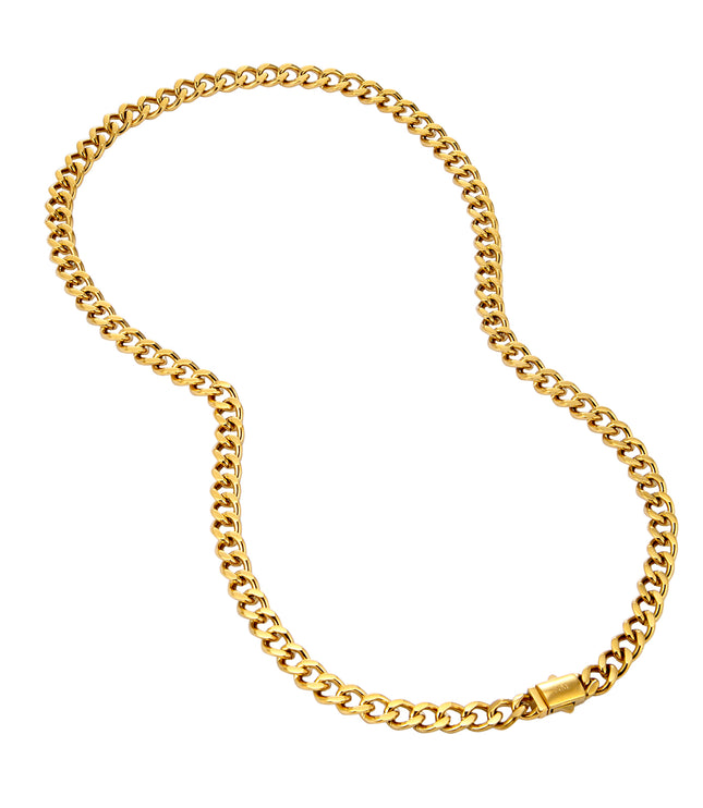 CUBAN CHAIN 8MM | GOLD