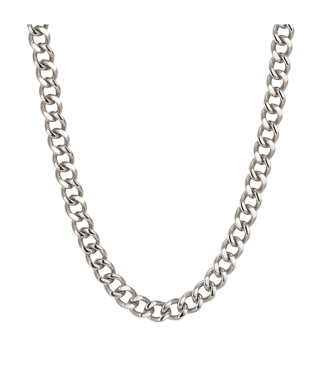 CUBAN CHAIN 8MM | SILVER