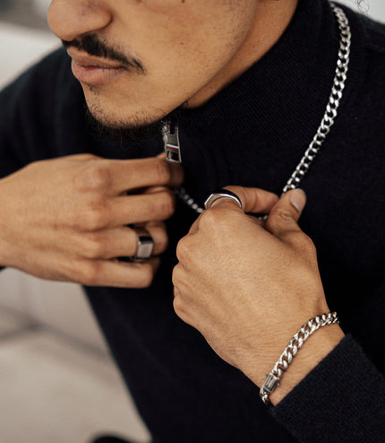 Cuban Bracelet 8mm | Silver