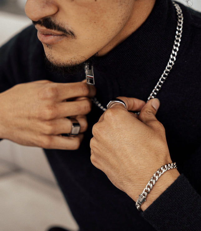 Cuban Bracelet 8mm | Silver