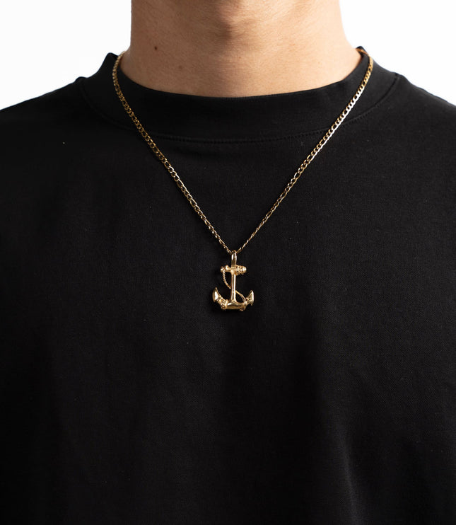 Anchor Pendant | Gold