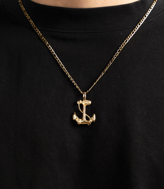 Anchor Pendant | Gold