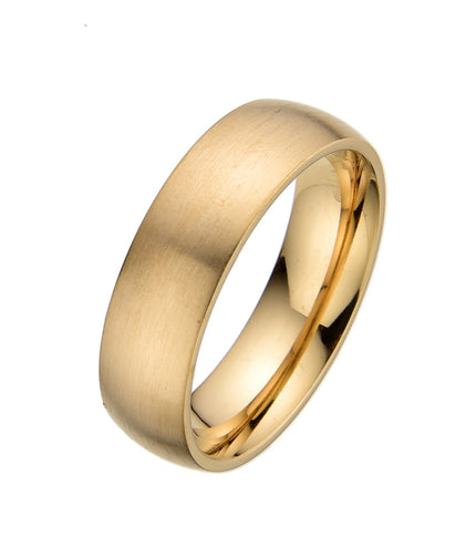 AXEL RING | MATTE GOLD