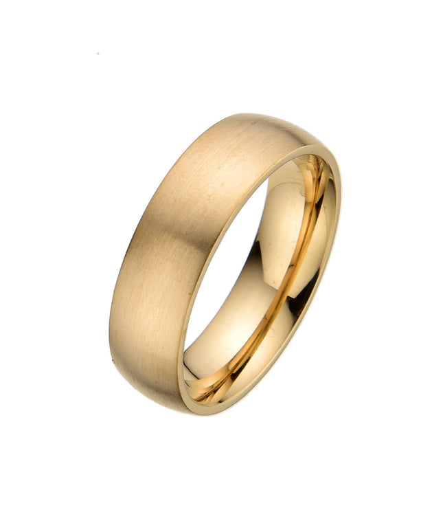 AXEL RING | MATTE GOLD