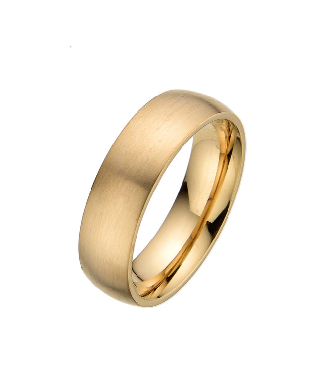 AXEL RING | MATTE GOLD
