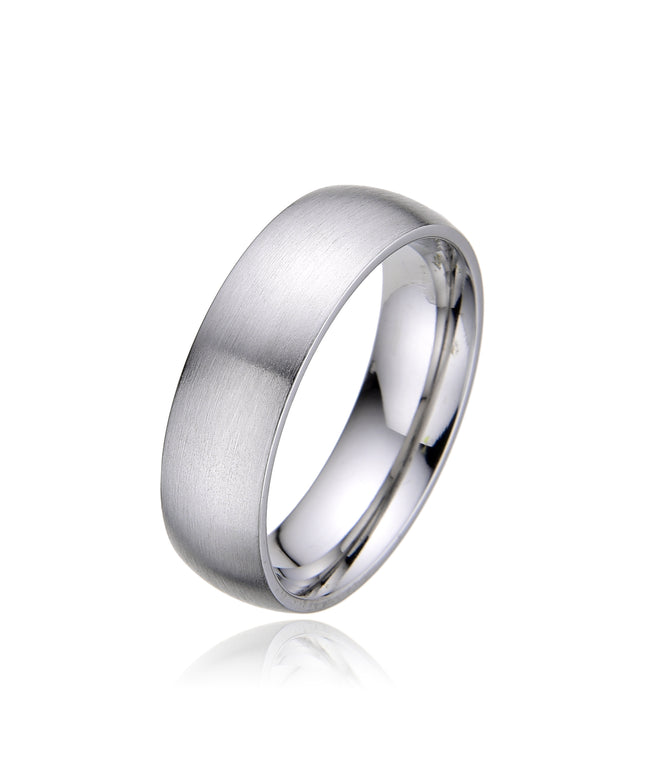 AXEL RING | MATTE SILVER
