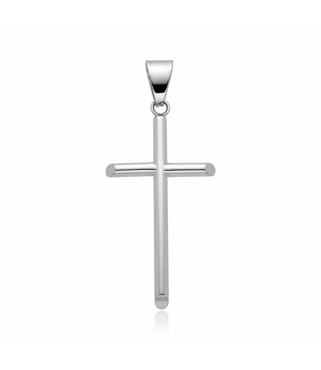 Basic Cross Pendant | Silver