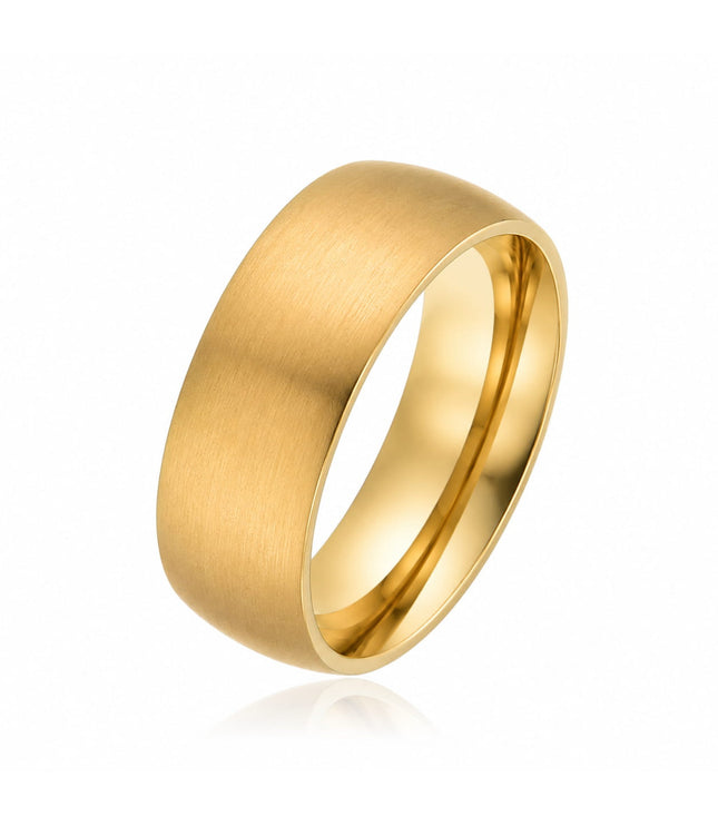 Brody Ring | Matte Gold