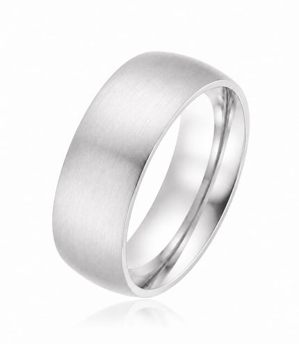 Brody Ring | Matte Silver
