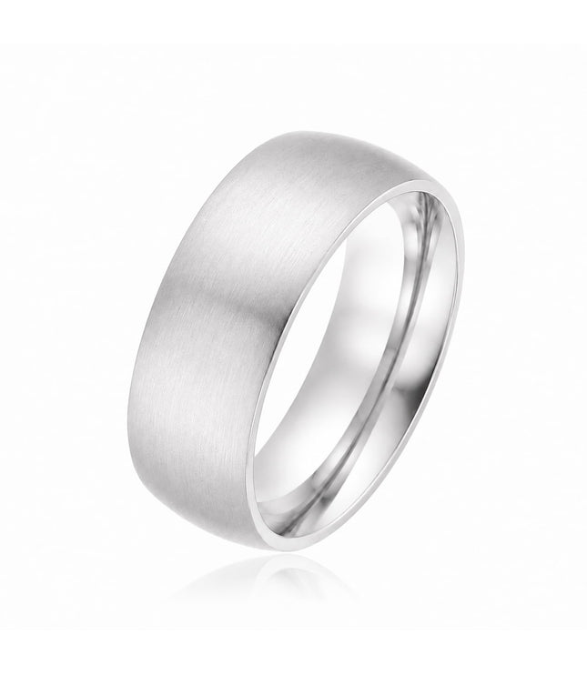 Brody Ring | Matte Silver