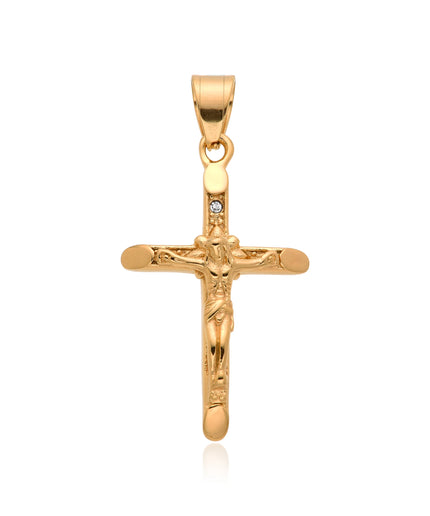 CRUCIFIX PENDANT | GOLD