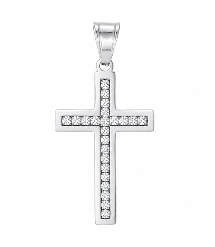 Caspian Cross Pendant | Silver