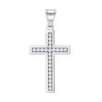 Caspian Cross Pendant | Silver