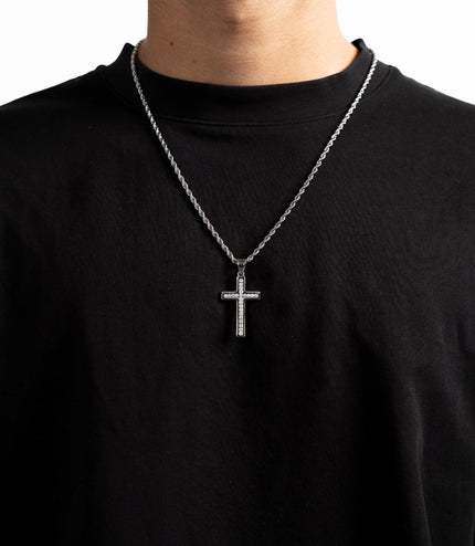 Caspian Cross Pendant | Silver