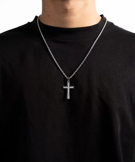CASPIAN CROSS PENDANT | SILVER