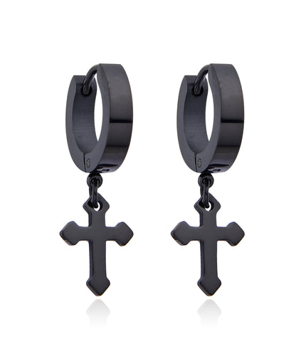CHARLES EARRINGS | BLACK