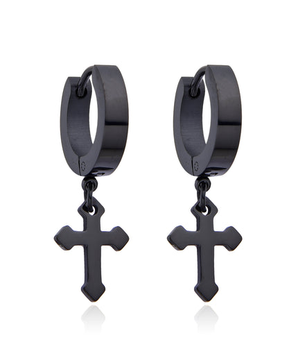 CHARLES EARRINGS | BLACK